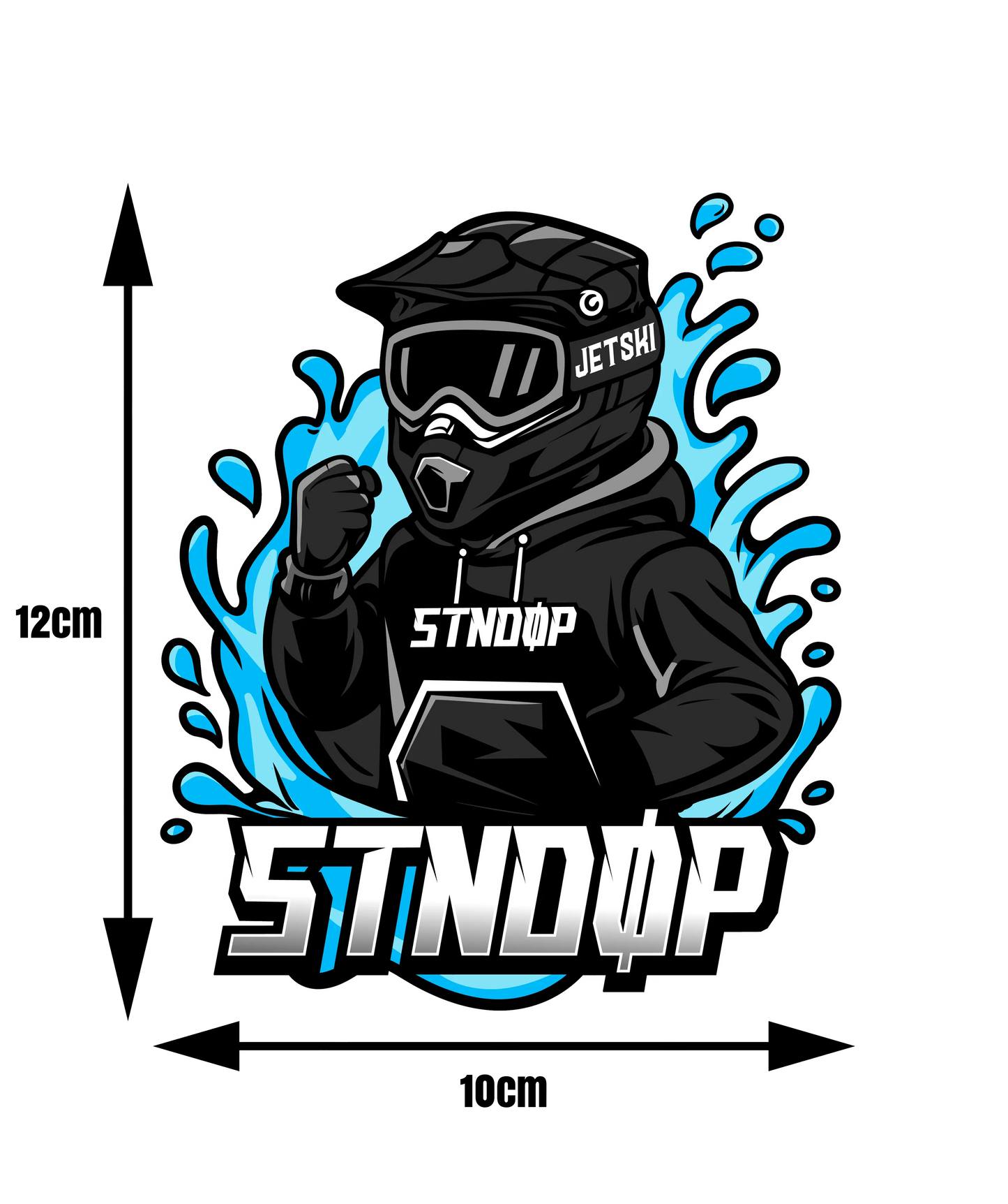 STICKERS JETSKI STNDØP