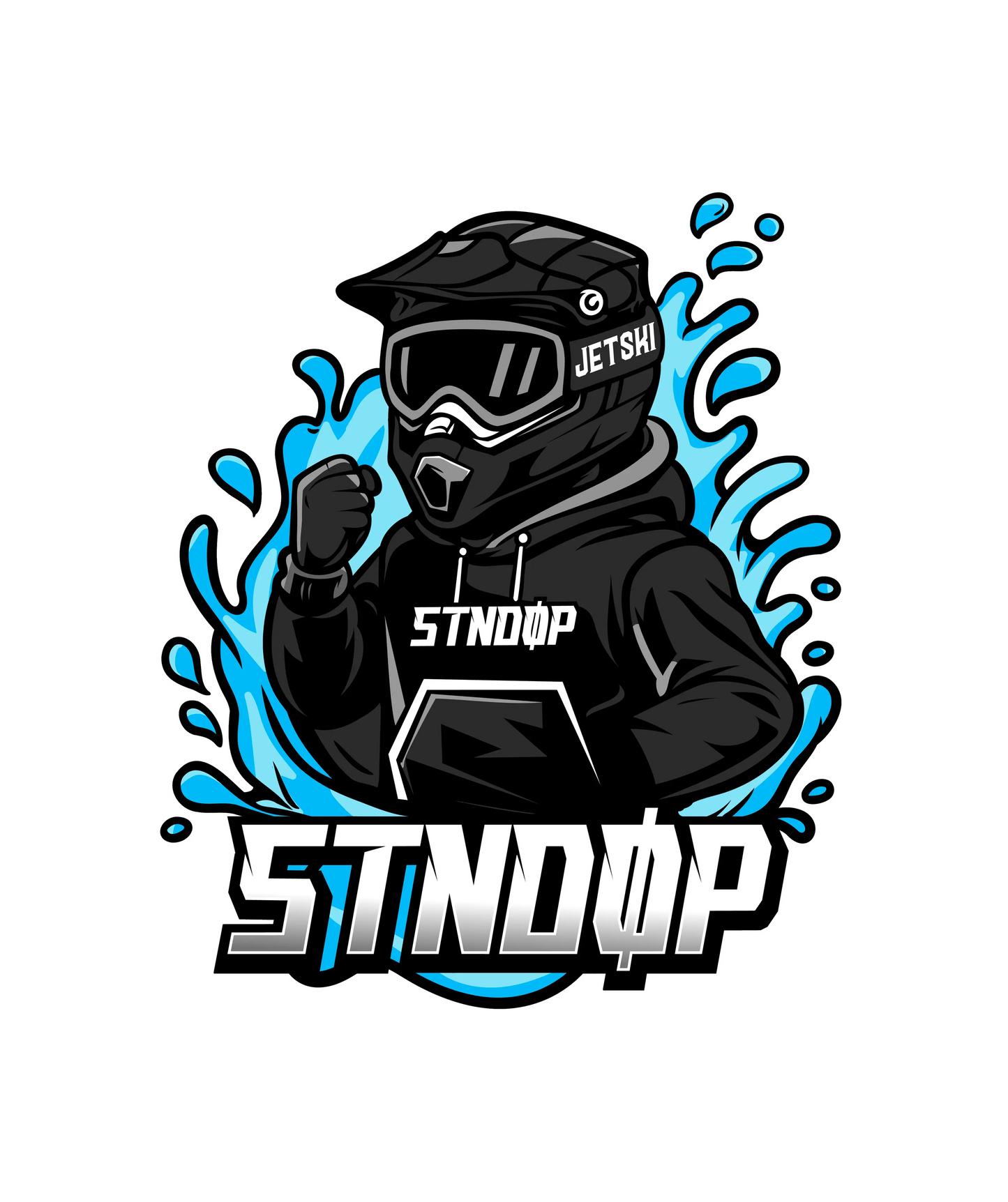 STICKERS JETSKI STNDØP