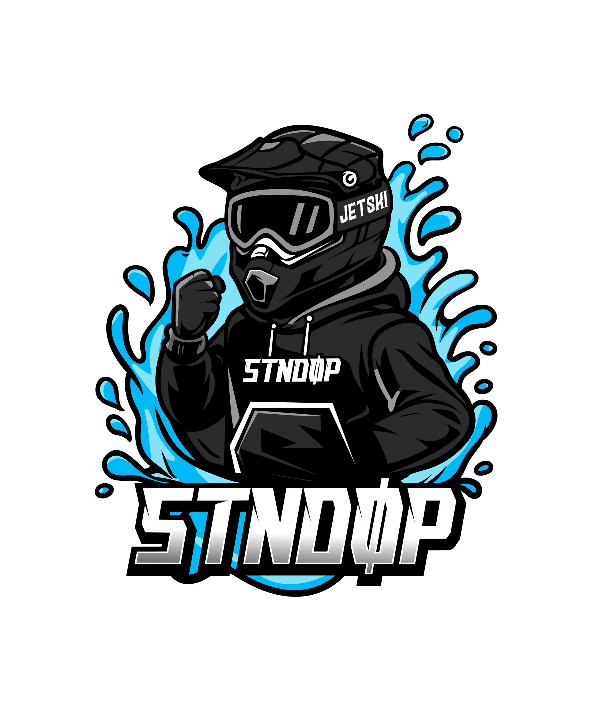 STICKERS JETSKI STNDØP