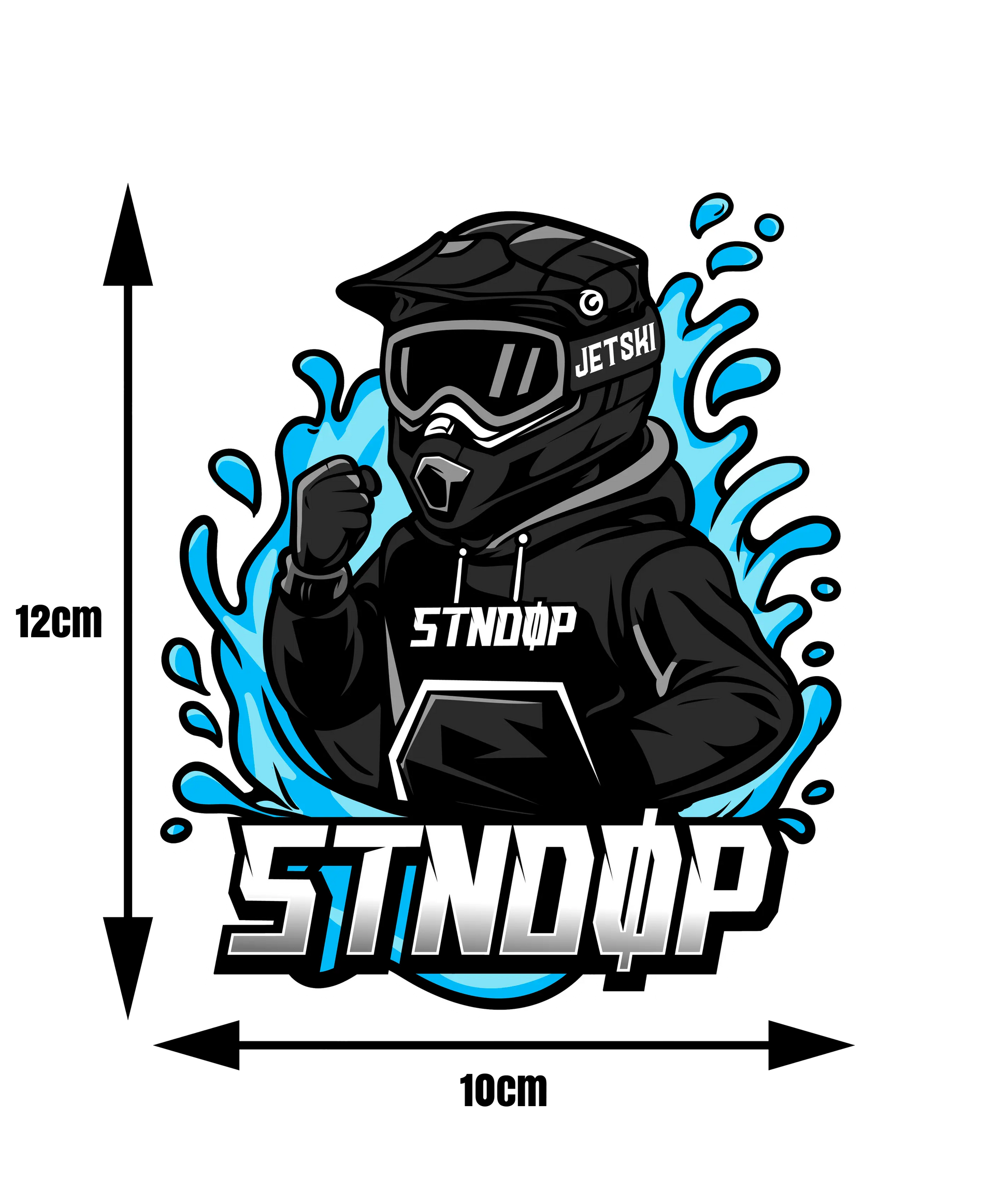 STICKERS JETSKI STNDØP